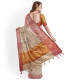 Exclusive Banaras Tissue Silk Saree in the Shades of Peach by Abaranji 